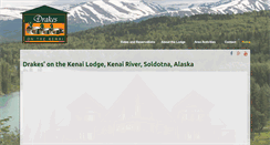 Desktop Screenshot of drakesonthekenai.com