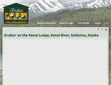 Tablet Screenshot of drakesonthekenai.com